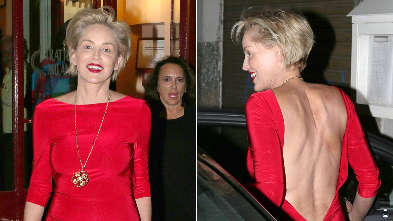 ¡Qué bien se ve Sharon!