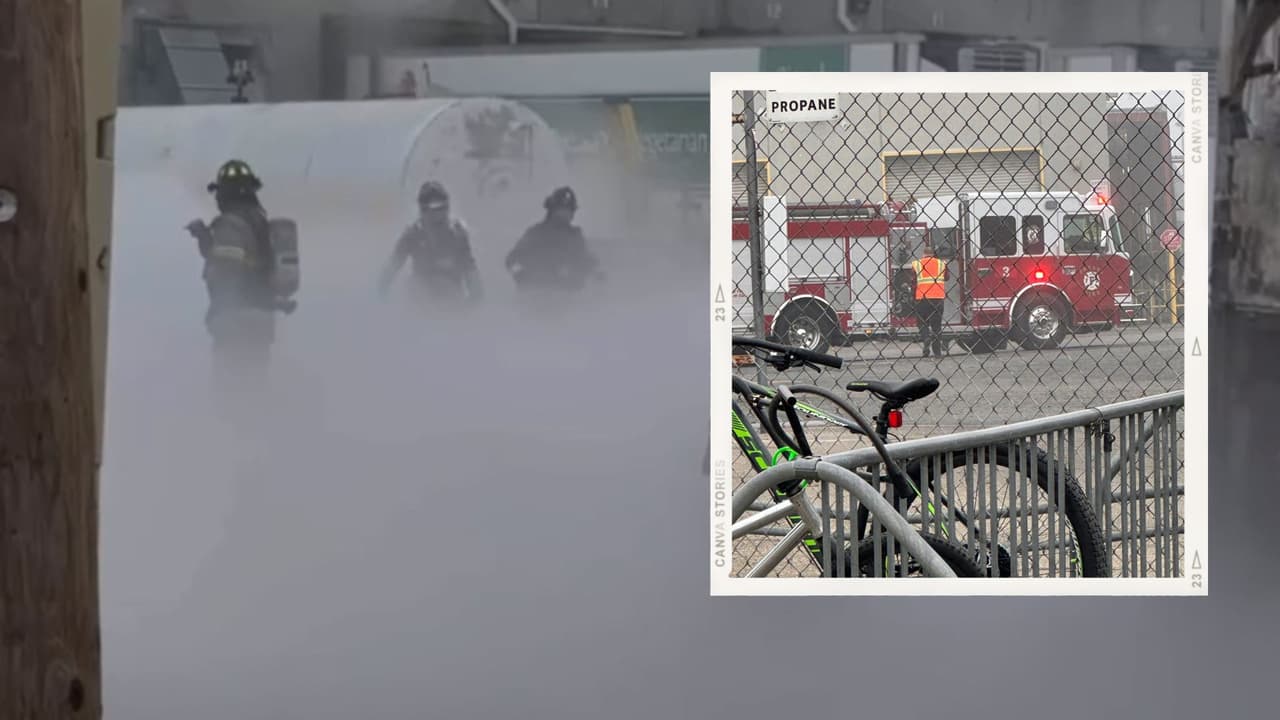 Atienden Bomberos de Fresno fuga de dióxido de carbono en la planta de Foster Farms