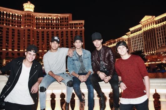 Estas fueron algunas de tantas imágenes y recuerdos que vivieron los chicos de CNCO en su primera cita a los Latin GRAMMY.