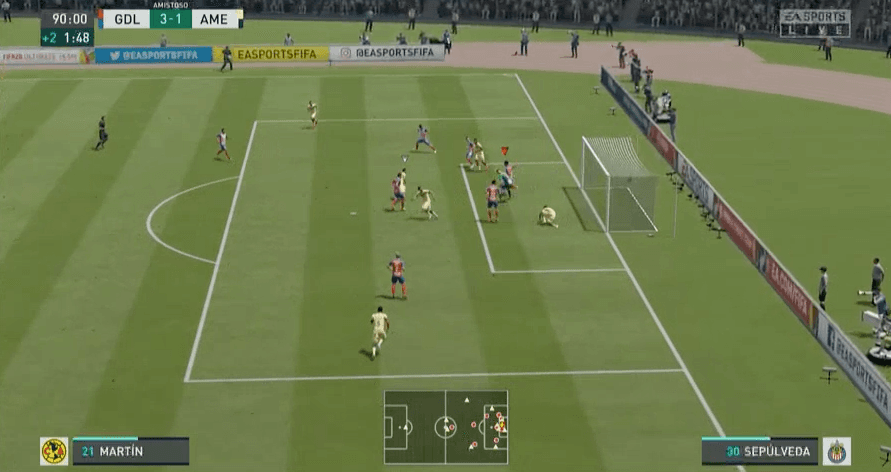 Las Chivas del 'Nene' Beltrán vencieron al América de Gio dos Santos 3-1 en el primer Clásico virtual de la eLiga MX.