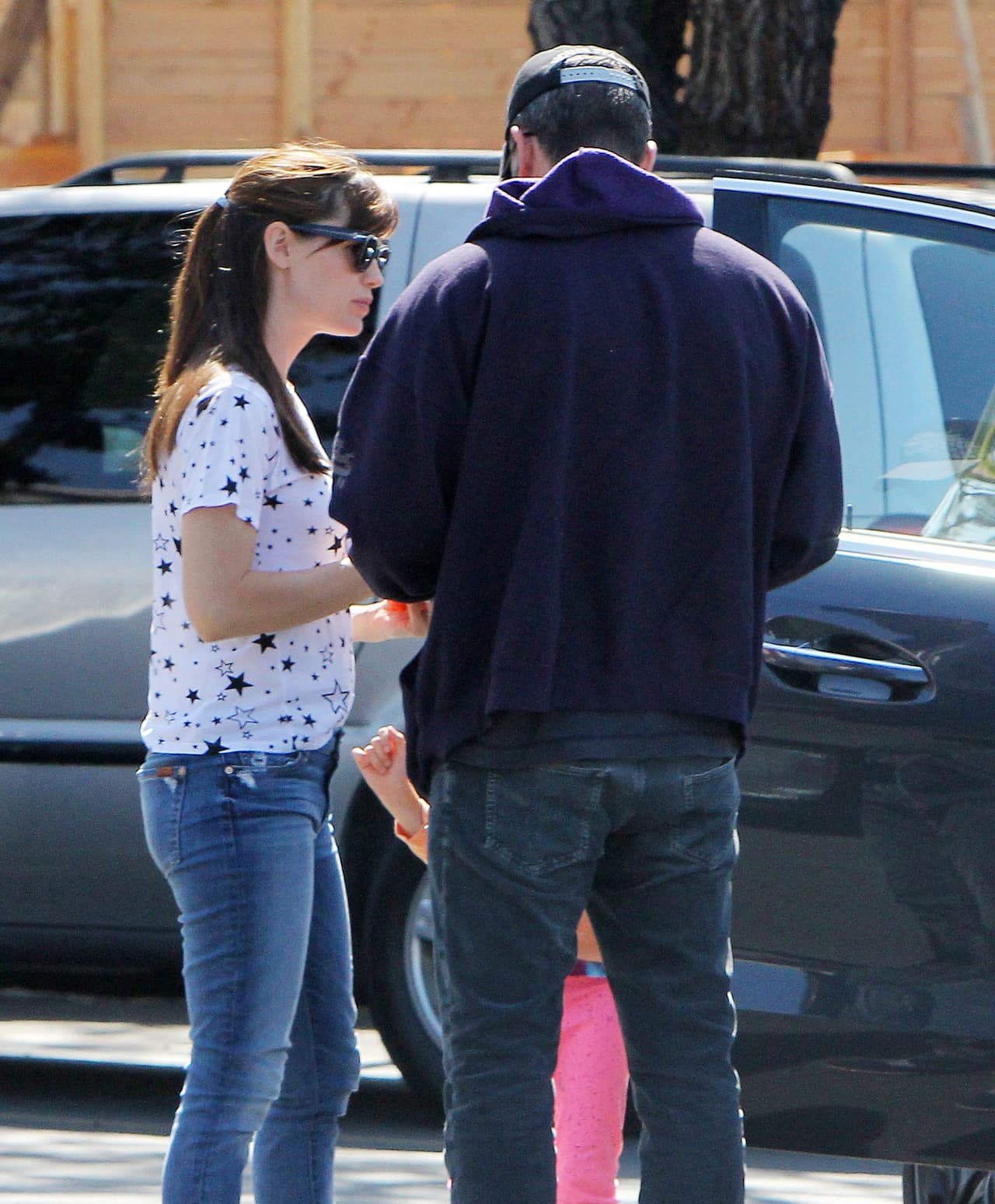 Juntos, pero sin mostrarse afecto.