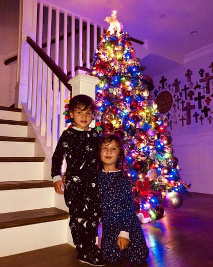 Angélica está muy orgullosa de sus pequeños y fotografió este momento tan especial para la familia.