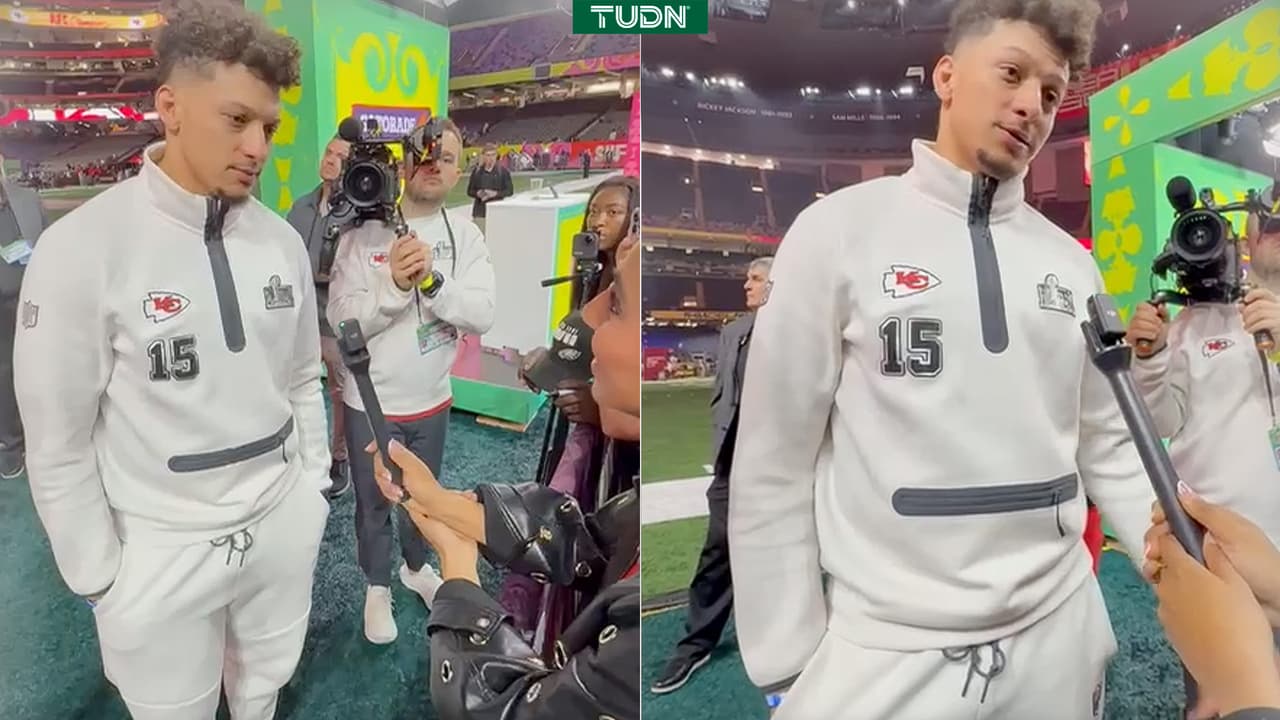 Mahomes pide más oportunidades para el deporte femenino