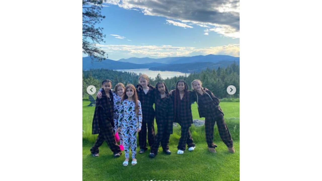 Fiesta de North West, hija de Kim Kardashian