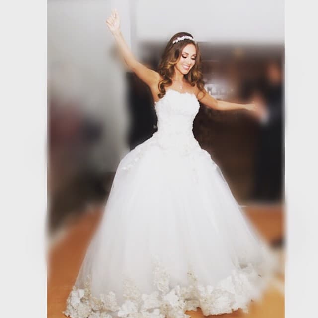 Finalmente, el gran día para la artista llegó el 25 de abril de 2015 en una boda muy tradicional.