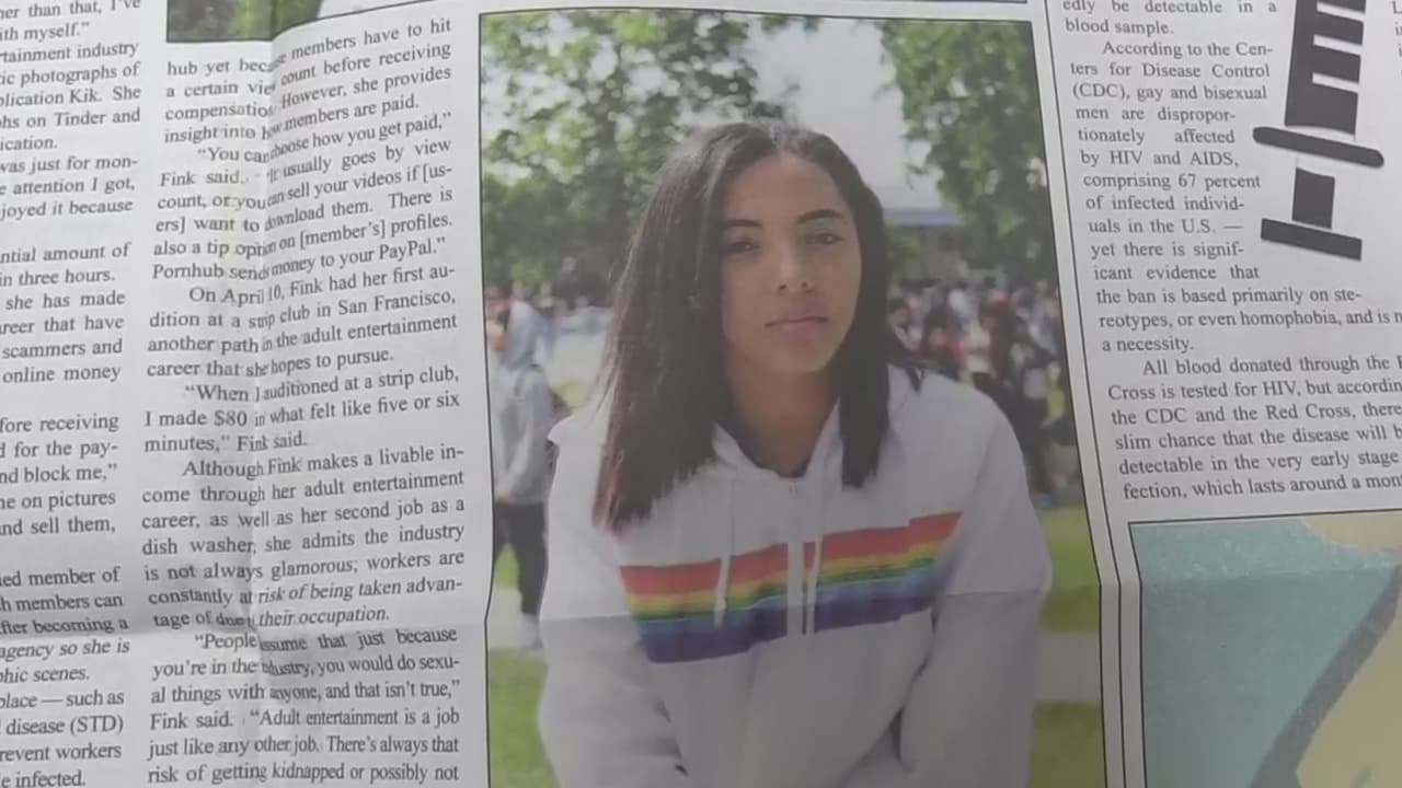 De estudiante de preparatoria a actriz porno: qué tiene que ver esta joven con la lucha por la libertad de prensa