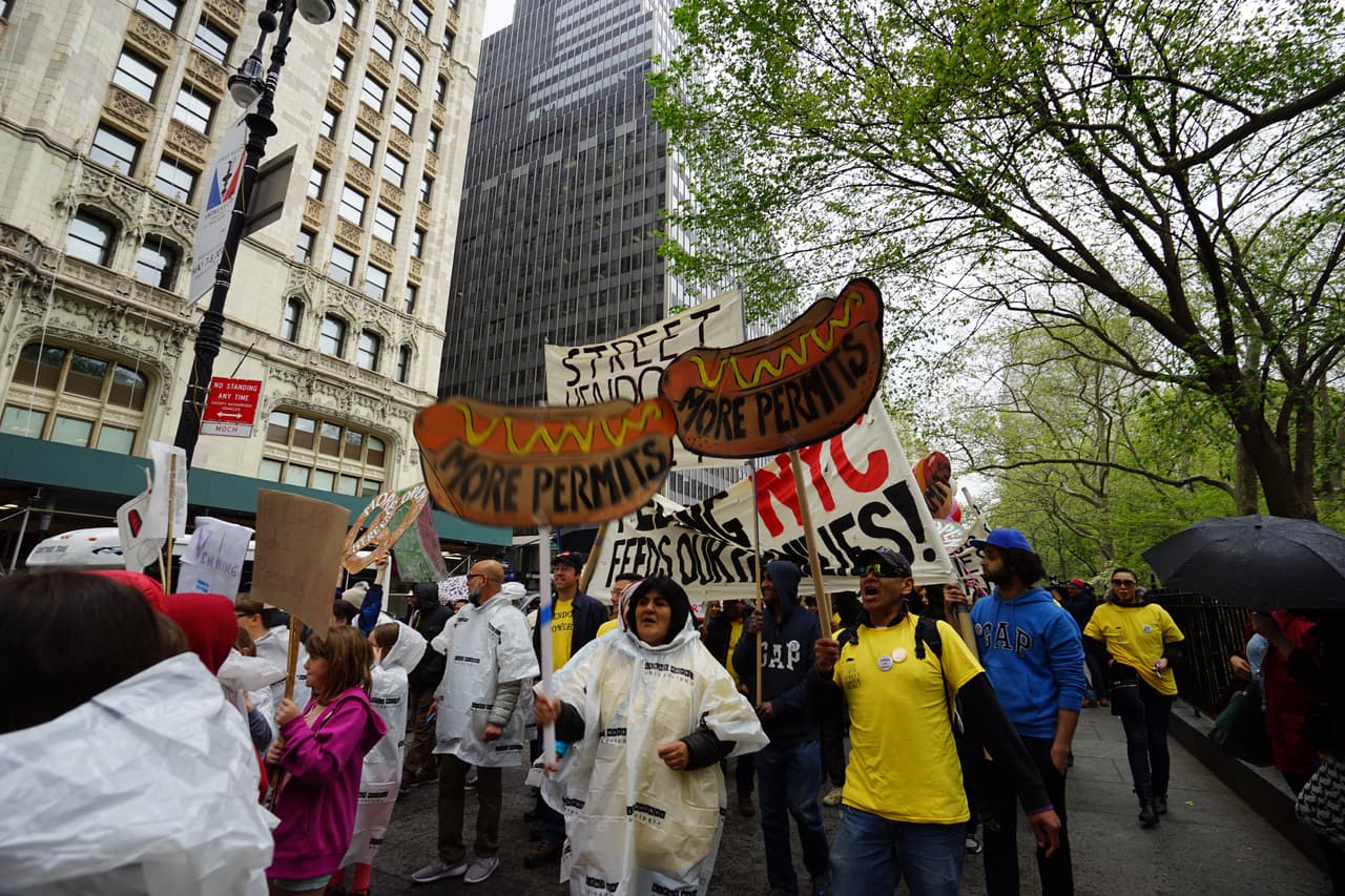 Los comerciantes mantienen una campaña desde 2014.