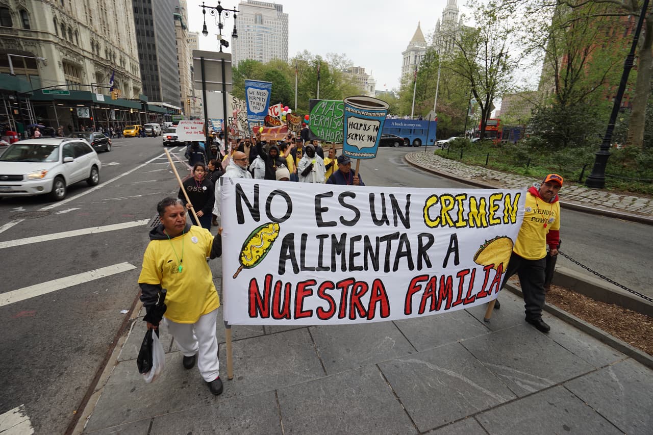 Desde hace 35 años, la Ciudad tiene un límite de permisos para vendedores.