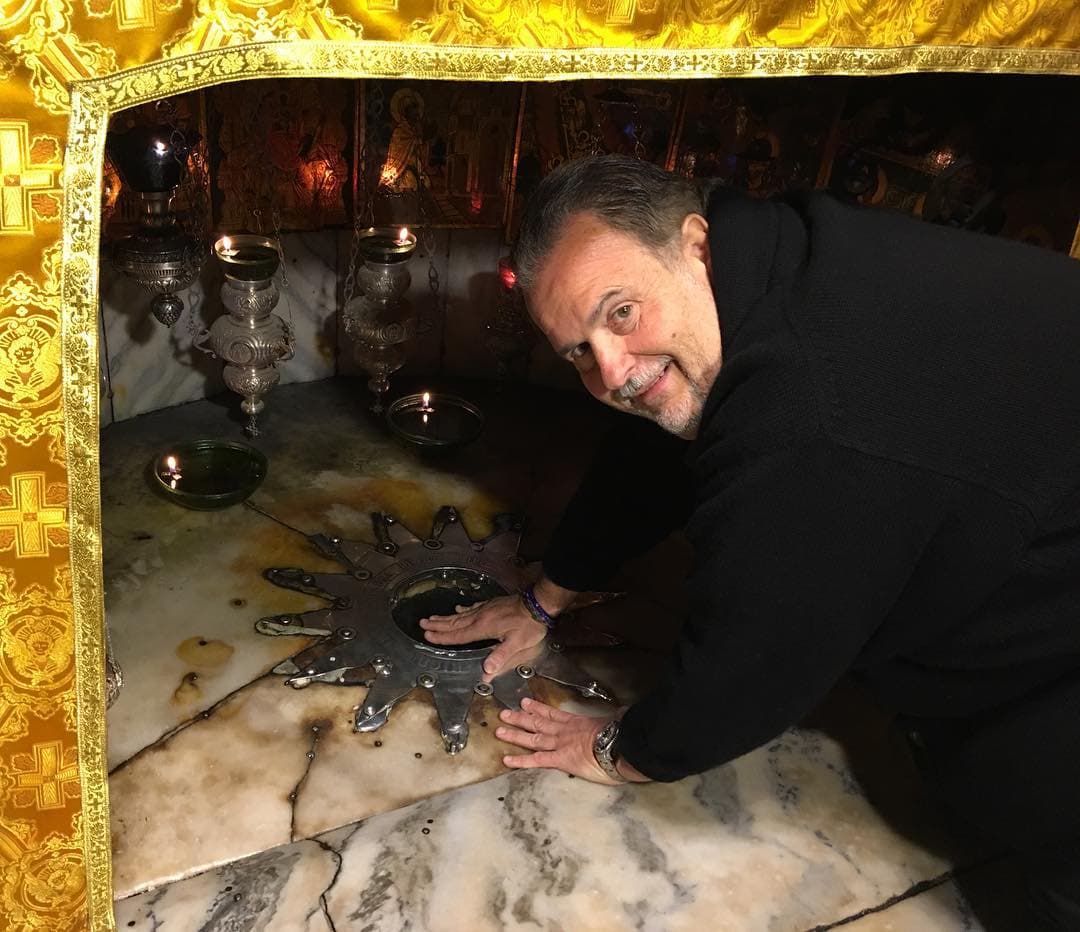 Y este es el lugar exacto donde nació Jesucristo.