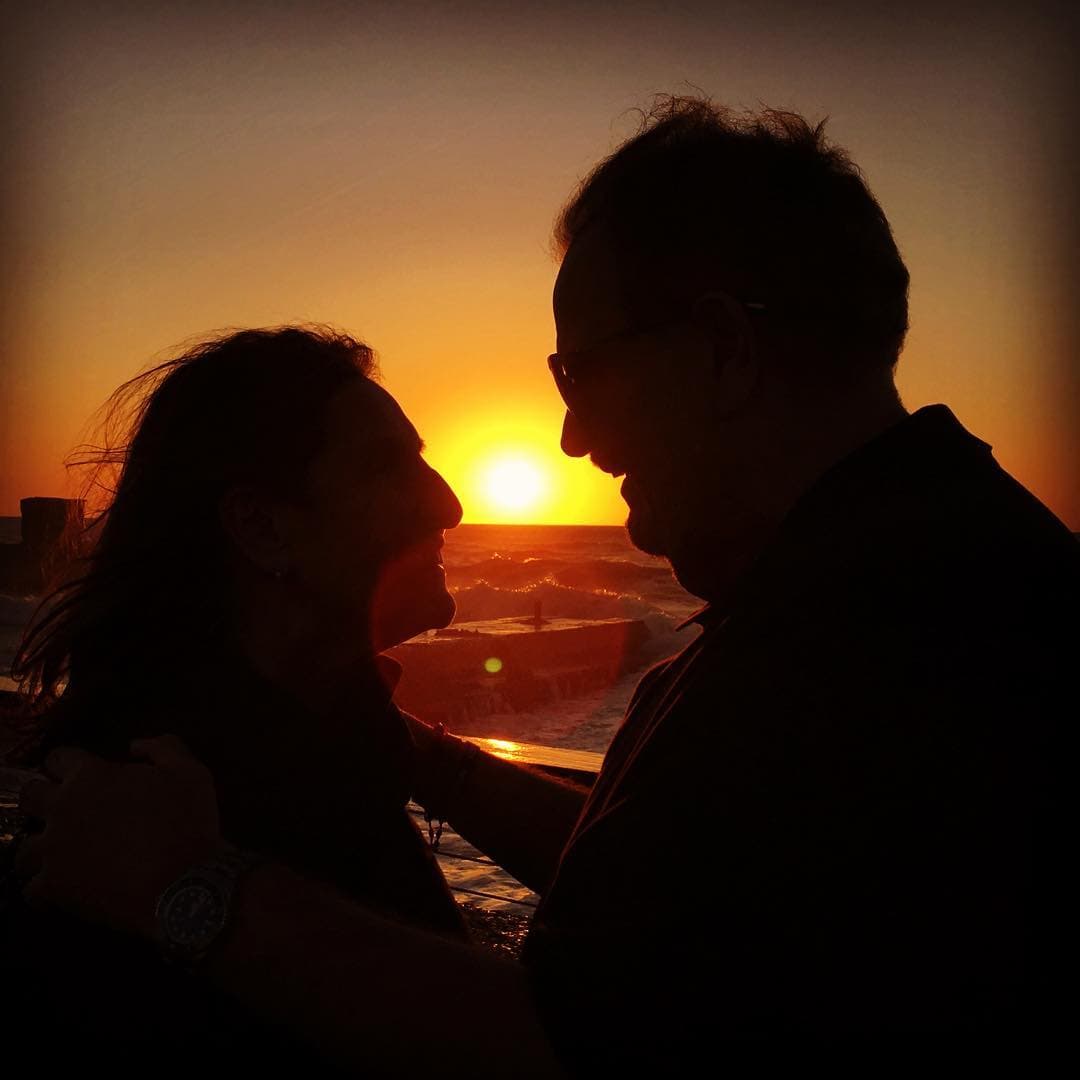 En este viaje no podían dejar a un lado el romance.