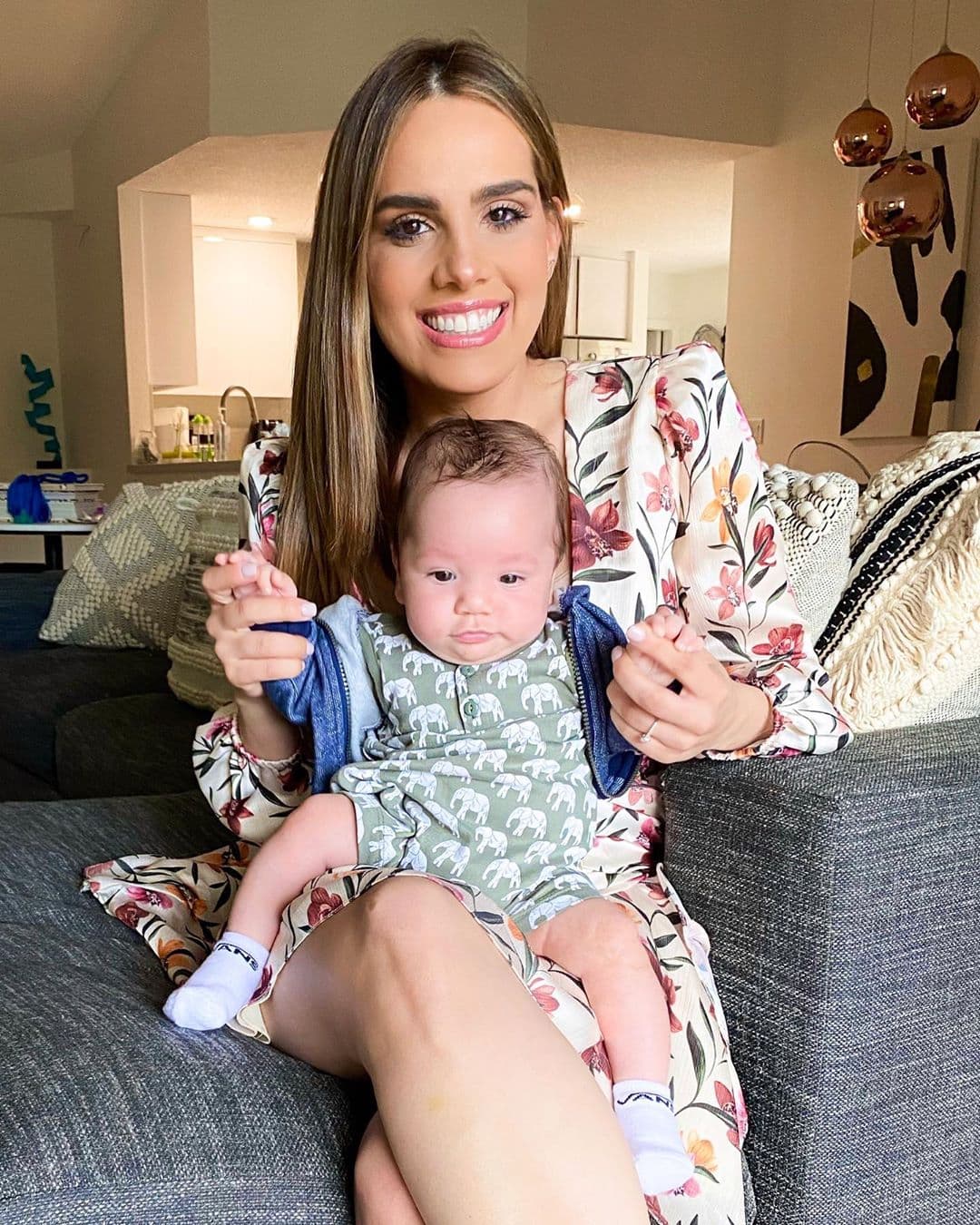 Andrea confesó que sus tardes "ya tienen dueño". Y se trata nada más y nada menos que de 'Baby Diego', quien no deja de crecer y cada vez se pone más lindo.