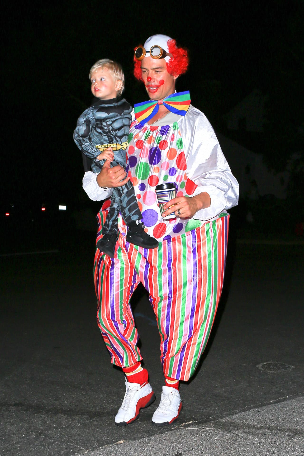 La parejita más graciosa de la noche.