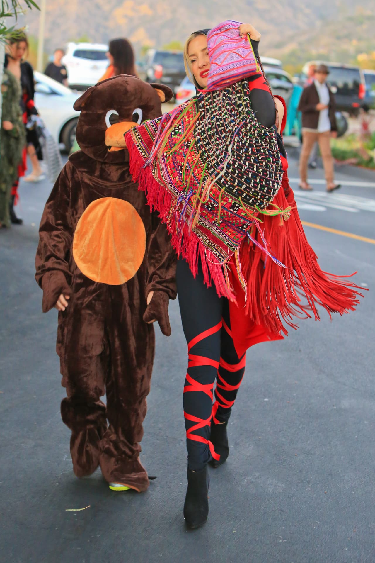 Kate Hudson fue una sexy ninja.