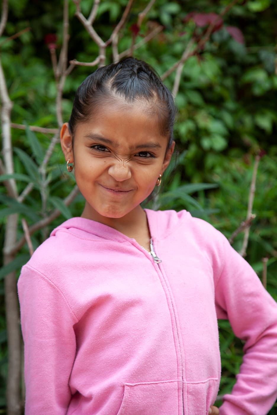 Erika García.
<br>7 años.
<br>Ojo de Agua, Estado de México.