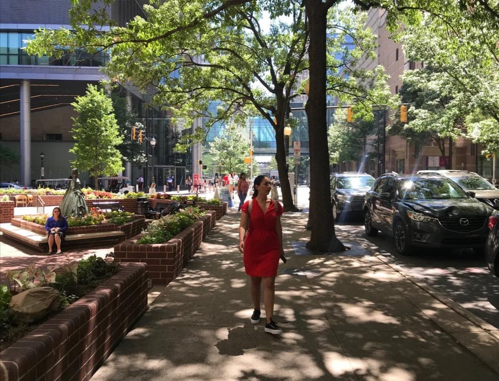 En esta majestuosa ciudad, la locutora aprovechó para caminar por las calles y conocer algunos de los lugares más populares que existen ahí.