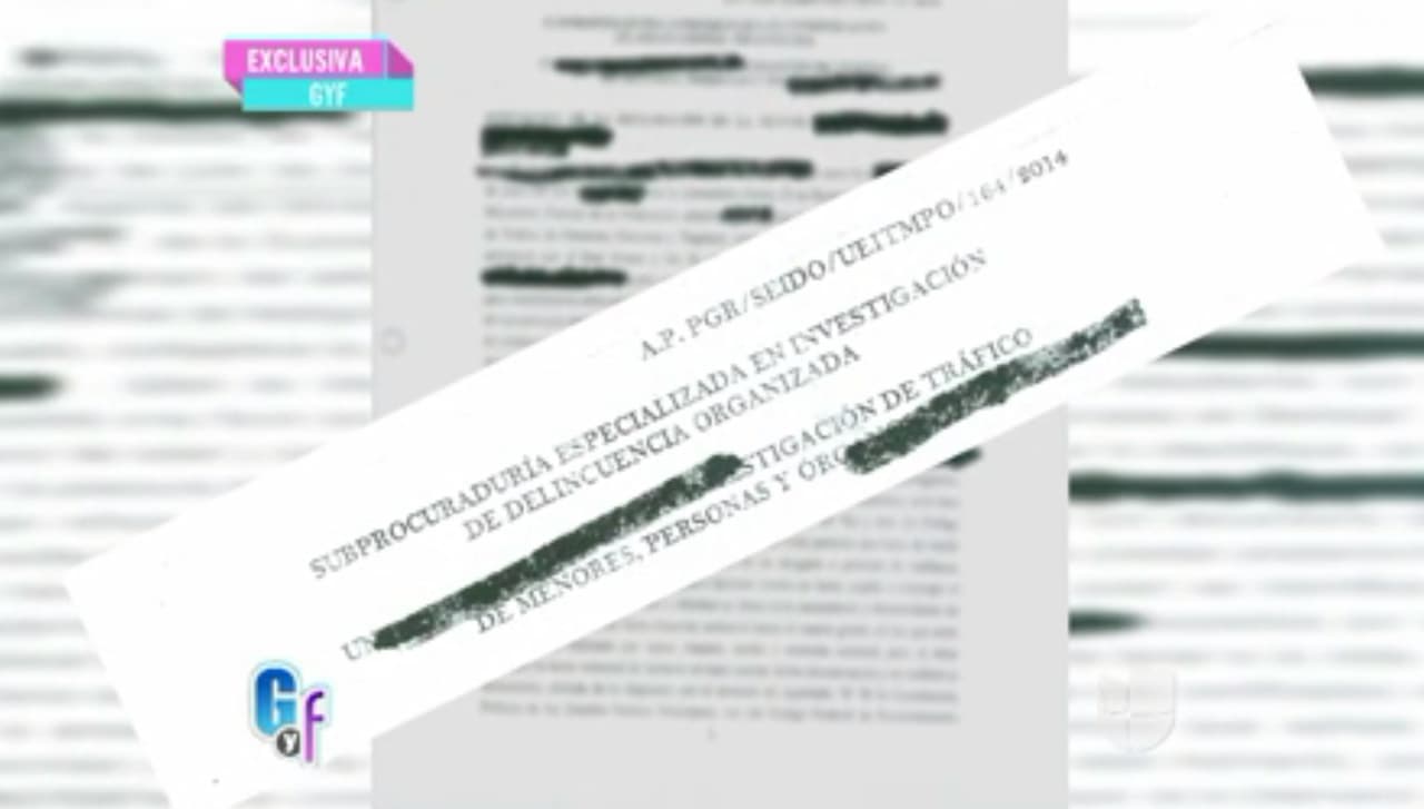 Exclusiva: estos son los documentos que involucran a Joan Sebastian en prostitución infantil