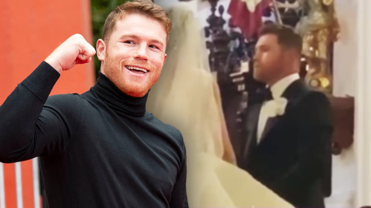 En una ceremonia única e irrepetible, así se juraron amor eterno Saúl ‘Canelo’ Álvarez y Fernanda Gómez