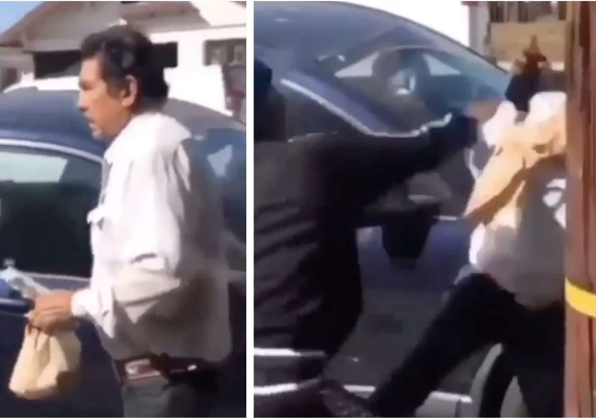 La denuncia de este otro ataque que ocurrió en el sur de Los Ángeles que fue titulada: "Esto tiene que parar", junto con un video que muestra un ataque sorpresivo y no provocado de un hombre hispano que con su comida en mano fue agredido.