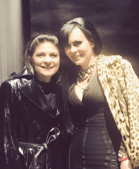 La costarricense Maribel Guardia es una de las celebridades que gusta de vestir tonalidades neutras, entre ellas el color negro.