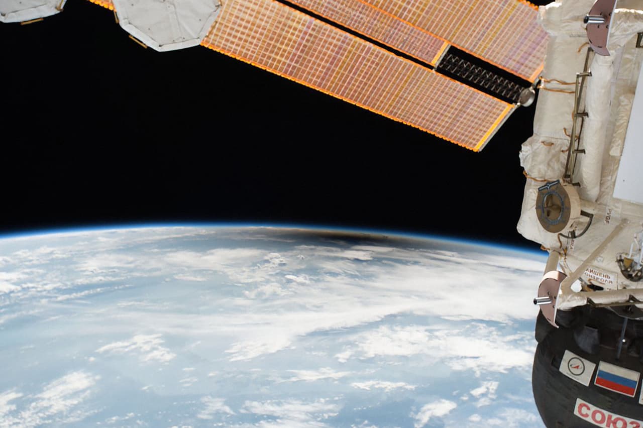 Otra imagen publicada desde la Estación Espacial Internacional.