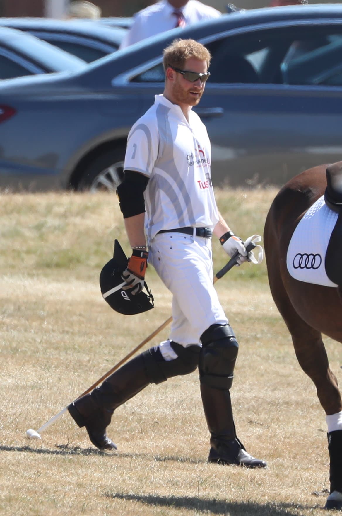 Este es el segundo partido de la semana donde participa el príncipe Harry. El miércoles pasado estuvo presente en el décimo aniversario del British Polo Day.