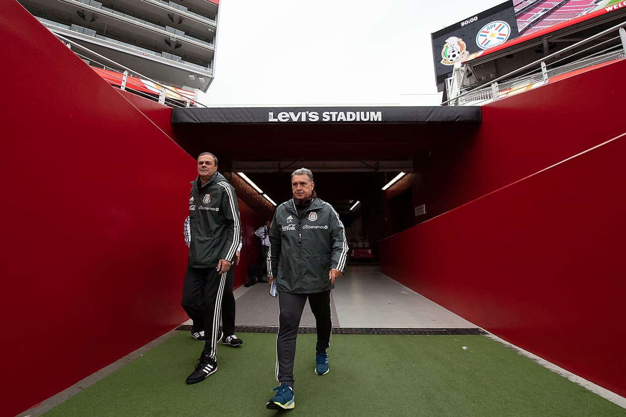 Así se vivió el entrenamiento del 25 de marzo de la Selección Mexicana de Fútbol en vías de preparación a su partido amistoso este martes en Levi's Stadium ante la representación de Paraguay en la fecha FIFA.