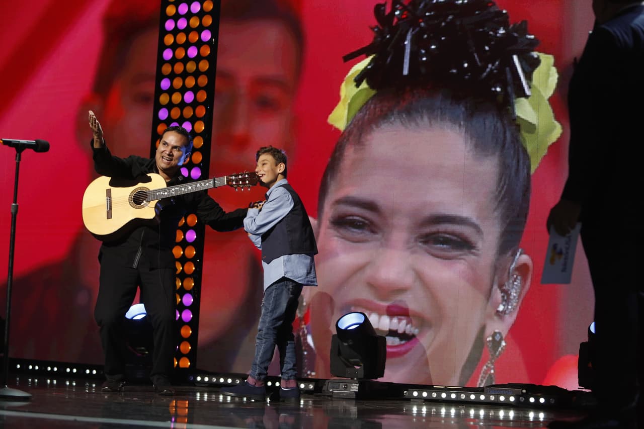 ¡Qué voz! Adrian Martin Vega impresionó a todos, especialmente a Natalia Jiménez