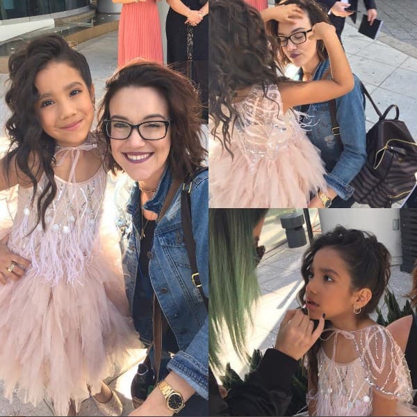 Ade Castaneda se encargó de poner muy bella a Ashley para la gran noche.