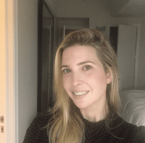 Ivanka Trump se ha tomado fotos sin nada de maquillaje. ¿Cómo cuida su piel?