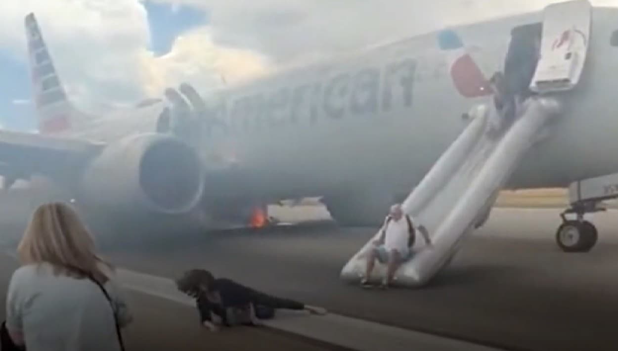 American Airlines explica la explosión durante el despegue del vuelo 3023, de Denver a Miami