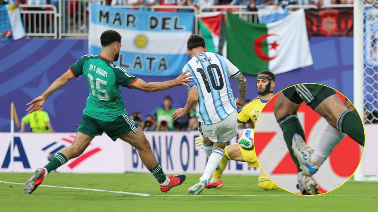¡Piden la roja de Messi! Argelia se queja con la FIFA por arbitraje
