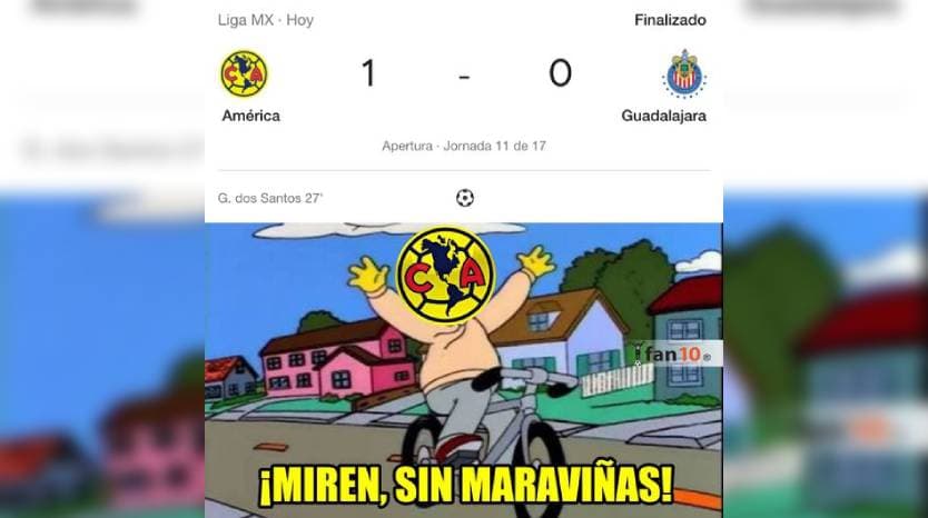 Los memes terminaron Chivas tras caer en el Clásico Nacional | Luego de que el Rebaño cayera por la mínima, las redes sociales hicieron ‘leña del árbol caído’.