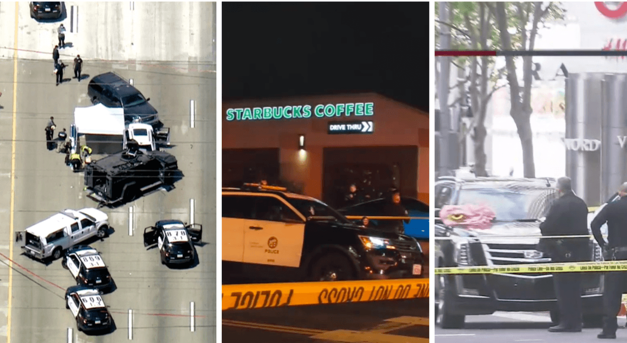 Identifican al autor de los tiroteos al azar que dejaron dos muertos y un herido en Los Ángeles