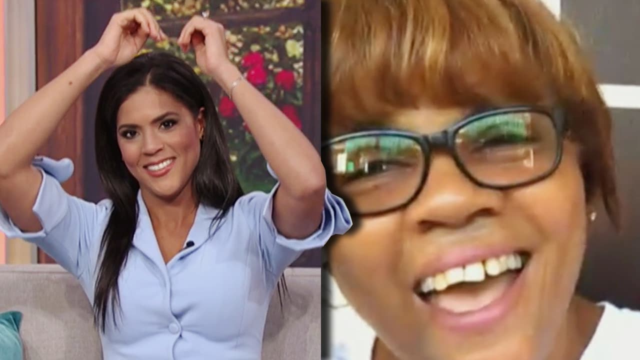 La mamita de nuestra bella conductora 
<a href="https://www.univision.com/shows/despierta-america/voy-a-pasar-una-verguenza-en-publico-francisca-bailo-el-gracioso-tema-que-le-dedico-su-mama-en-su-cumpleanos-video">le cantó con toda dulzura una canción que Fran bailó</a> con un poquito de pena.