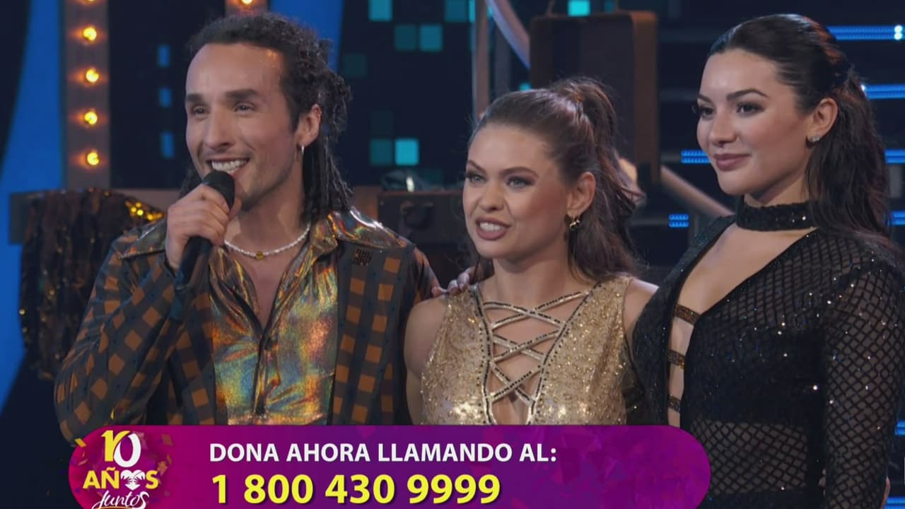 El primero en bailar un quickstep fue el influencer Jorge Anzaldo.