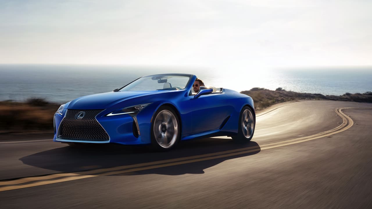 Los Angeles 2019: Lexus LC 500 Convertible 2021