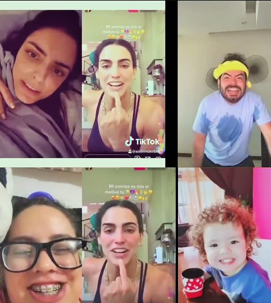 Además de miles de internautas que hicieron bromas con su publicación, famosos como José Eduardo Derbez y su hermana Aislinn también han participado.