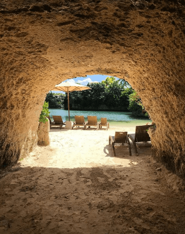 "Rincones de mi tierra", escribió junto a esta foto.