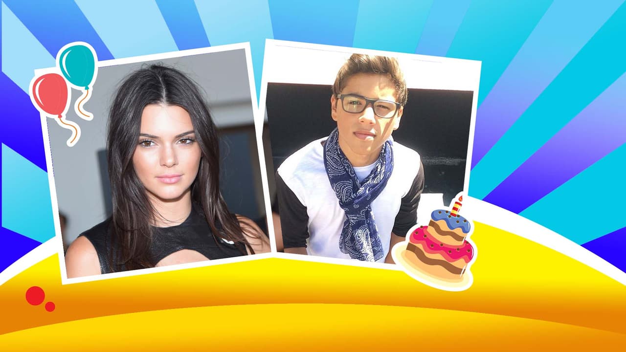 Jaime Cruz y Kendall Jenner nacieron el 3 de noviembre.