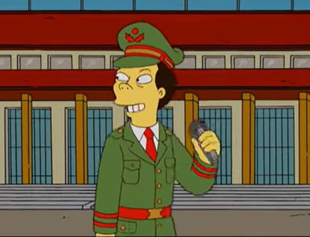 El gobierno de China consideró inadecuadas las referencias a su sociedad y cultura, por lo que decidieron prohibir ese capítulo en su territorio.
<br>