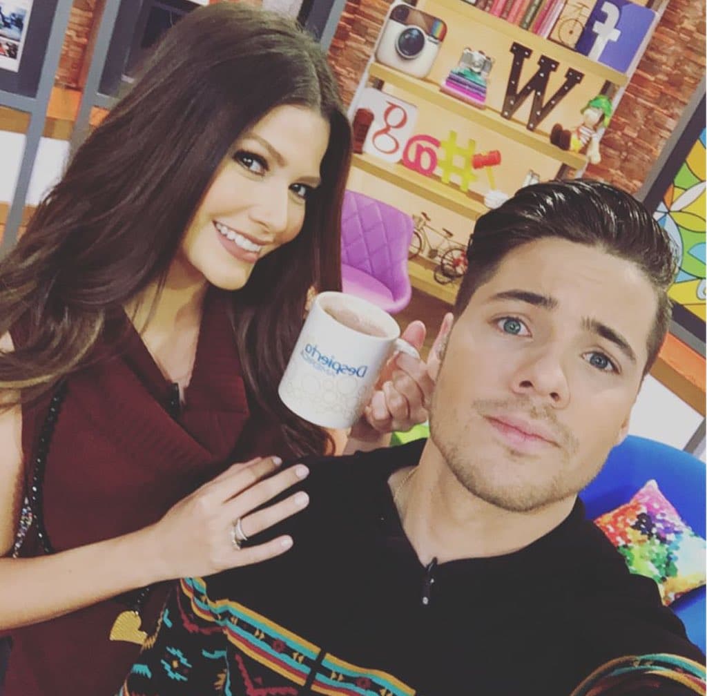 William Valdes: "Aquí con @AnaPatriciaTV". (Noviembre 12, 2015)