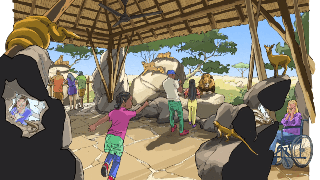 Las nuevas instalaciones le permitará a los visitantes entender y apreciar mejor la vida silvestre de nuestro planeta para mejorar su conservación.