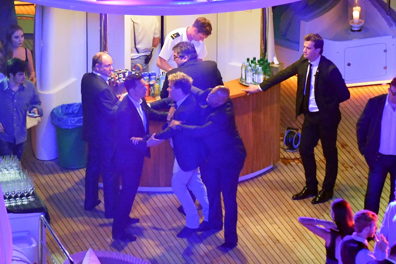 ¡Como que querían pelearse!