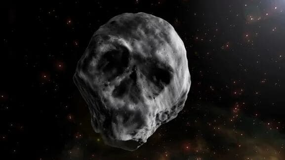 Asteroide de Halloween o de calavera