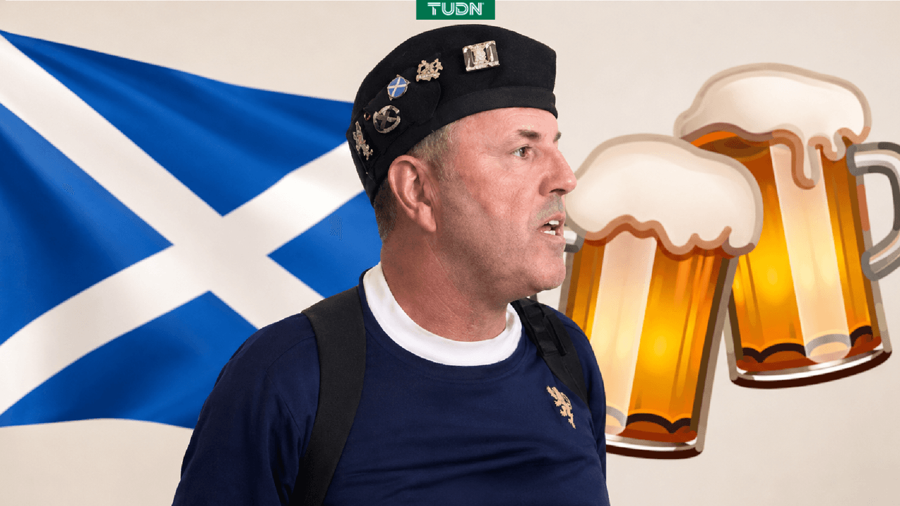 Aficionados de Escocia agotan cerveza del avión al llegar a Boston para el Mundial 2026