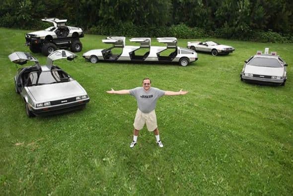 La colección de DeLorean más extrema