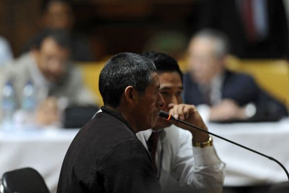 Los testigos que presenta la Fiscalía han sostenido que los soldados llegaron a sus comunidades y que dieron muerte a sus familiares.