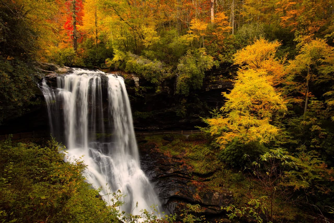 <b>Anna Ruby Falls</b>: Esta pacífica cascada permite no solo excelentes fotografías, sino que también llenará toda el área con ese maravilloso sonido de "agua corriente". Sin embargo, hay una dificultad para llegar a este sitio: la caminata de 0.4 millas que se necesita para llegar a la cima de esta cascada. Sin embargo, la recompensa es abrumadora una vez que vea este sitio que resulta ser la atracción número uno en Helen.