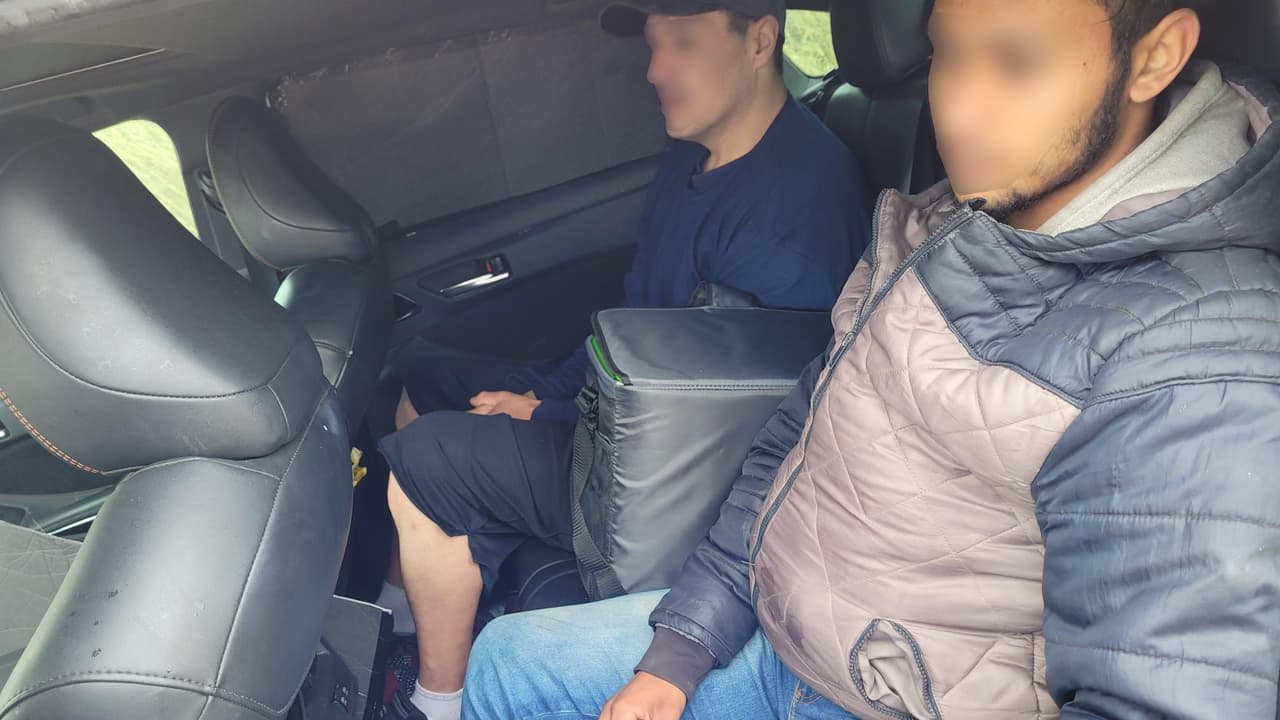 Los agentes de la estación de Sonoita detuvieron un sedán en la SR-82 y determinaron que dos inmigrantes estaban siendo traficados.