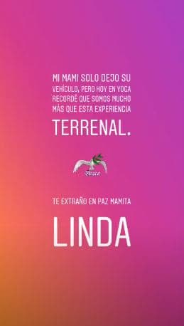 Incluso, en sus historias de Instagram, Olivia continuó recordando a su famosa madre.